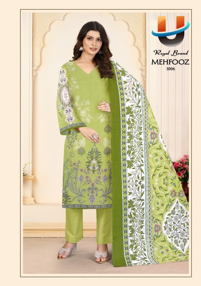 Royal Mehfooz Vol-1  Karachi Dress material