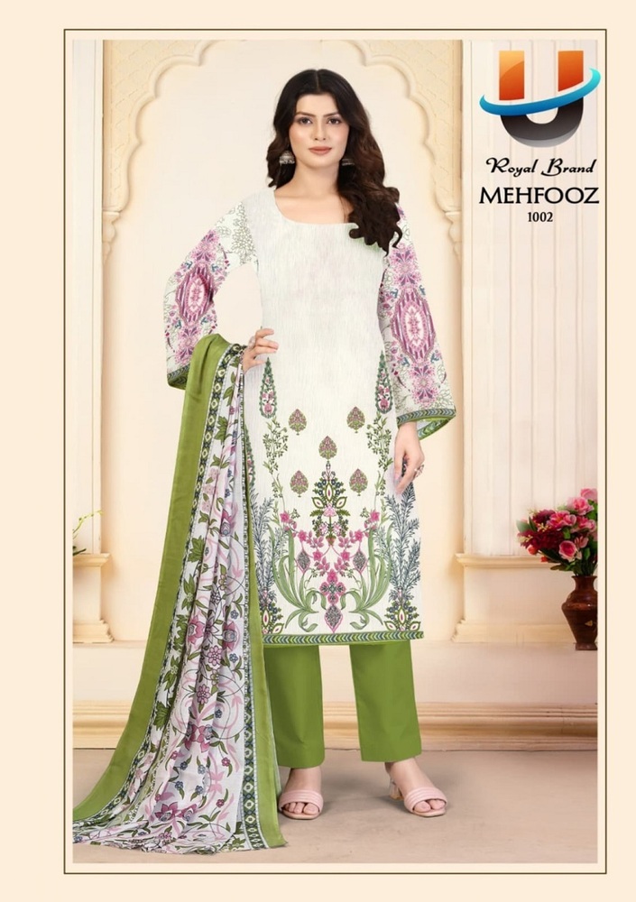Royal Mehfooz Vol-1  Karachi Dress material