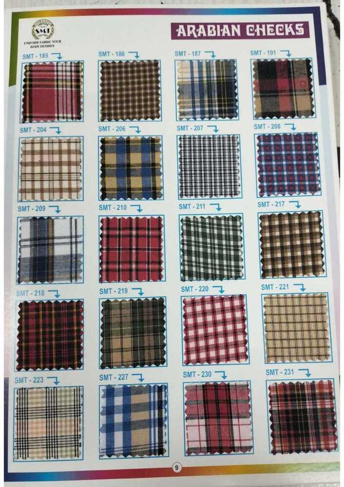 Duracheck Poly Cotton Fabric