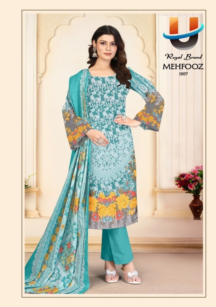 Royal Mehfooz Vol-1  Karachi Dress material