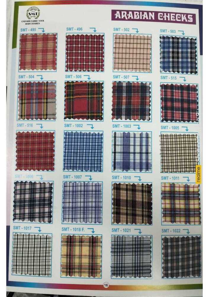 Duracheck Poly Cotton Fabric