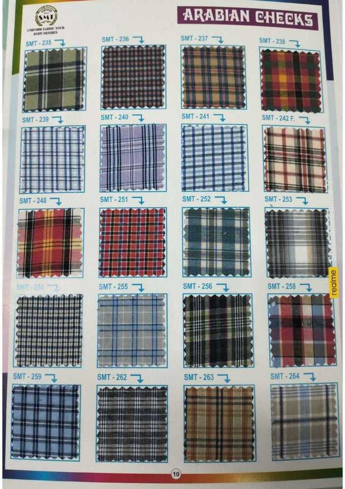 Duracheck Poly Cotton Fabric - Application: Apparel