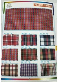 TwiCheck Uniform Shirting Fabric