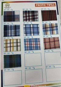 TwiCheck Uniform Shirting Fabric