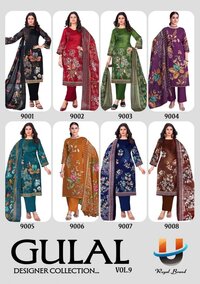Royal Gulaal Vol-9  Dress material