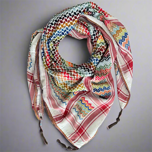 Palestine Keffiyeh Cotton Scarf