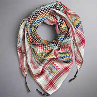 Palestine Keffiyeh Cotton Scarf