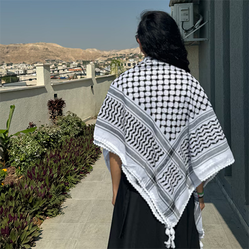 Palestine Keffiyeh Cotton Scarf