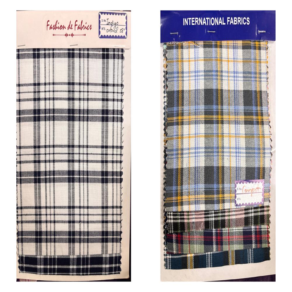 Yarn dyed Linen Slub Fabric