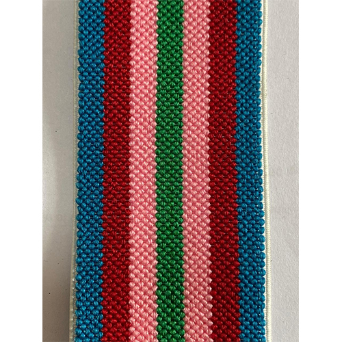 Honeycomb Elastic - Nylon & Polyester, 15-100 Mm Width, Multi-color Options Including Black, Grey, Skin, Breathable & Stretchable Design