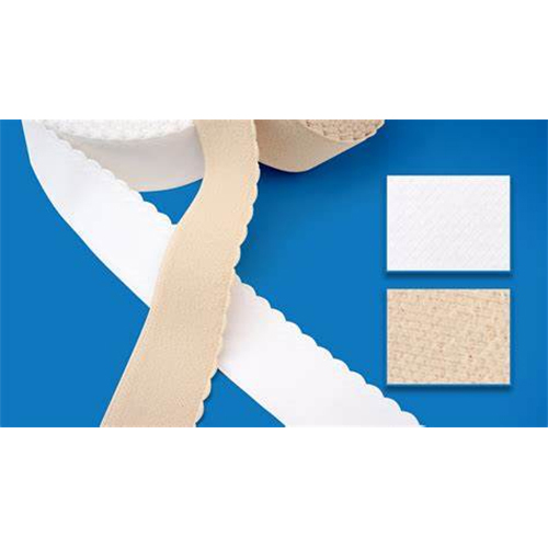 Plush Back Elastic - Polyester/nylon Blend, 10-100 Mm | Soft Touch, Skin-friendly, Eco-friendly, Durable, Stretchable, Plain Design