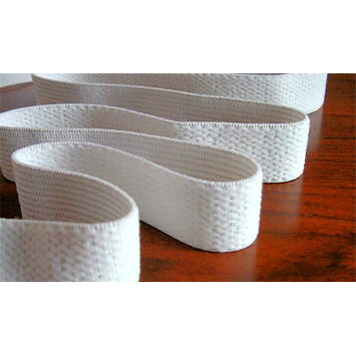 Plush Back Elastic - Polyester/nylon Blend, 10-100 Mm | Soft Touch, Skin-friendly, Eco-friendly, Durable, Stretchable, Plain Design