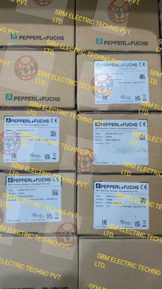PEPPERL FUCHS ULTRASONIC SENSOR, UB2000-F425-U-V15