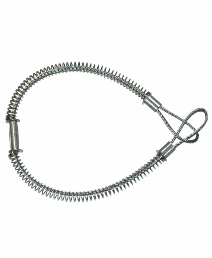Hose-to-hose Whip Checks / Hose-to-tool / Hose-to-equipment / Hose-to-pipe / Rigid Connections - Color: Silver