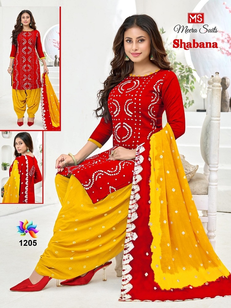Ms Shabana Vol-12  Dress Material