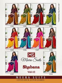 Ms Shabana Vol-12  Dress Material