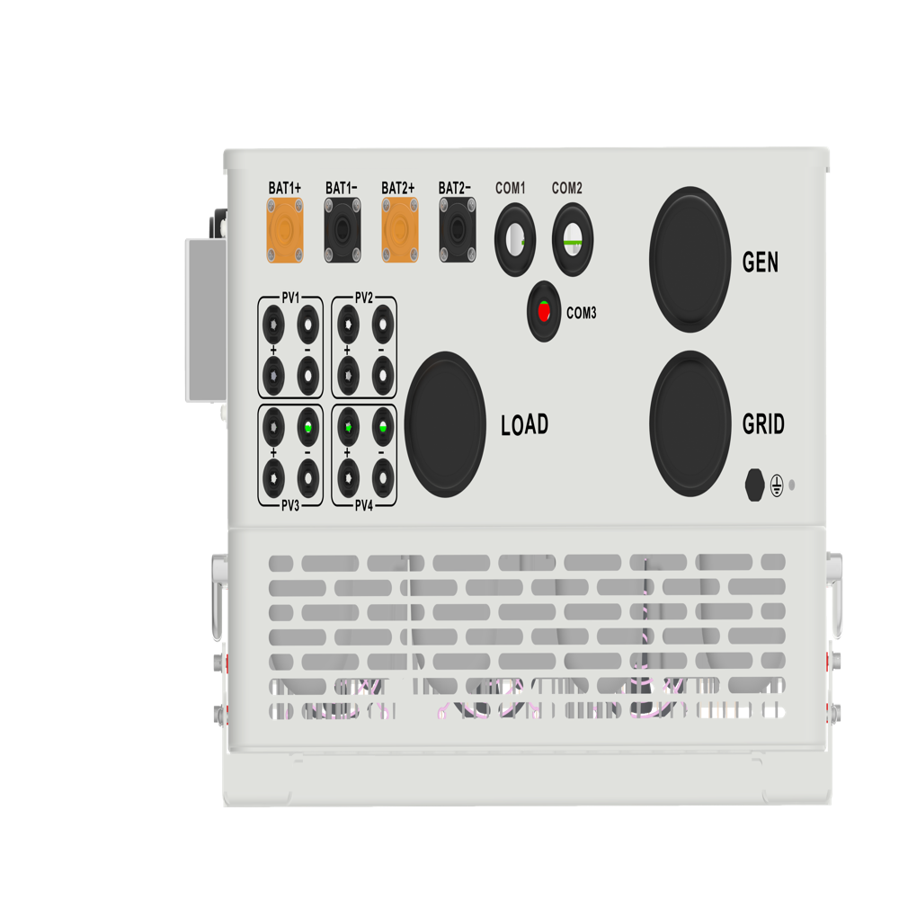 Solar Hybrid Inverter Three Phase 60kw - Color: White