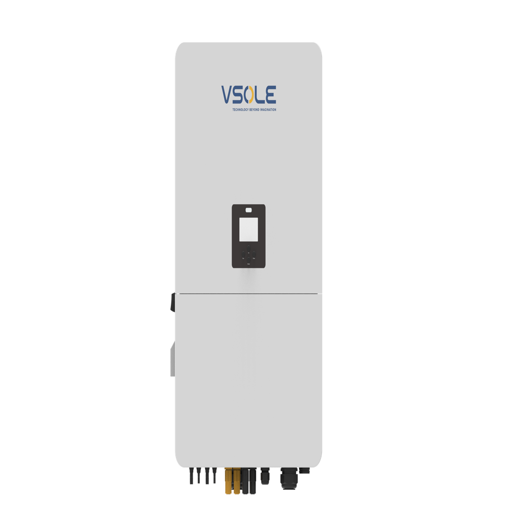 Solar Hybrid Inverter Three Phase 80kw - Color: White