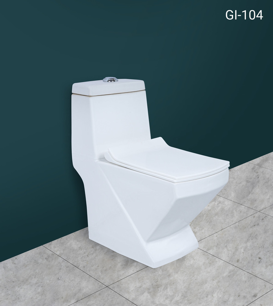 Toilet with concealed trapway