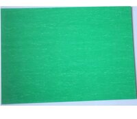 Non Asbestos Gasket Fiber Sheet - Color: Green