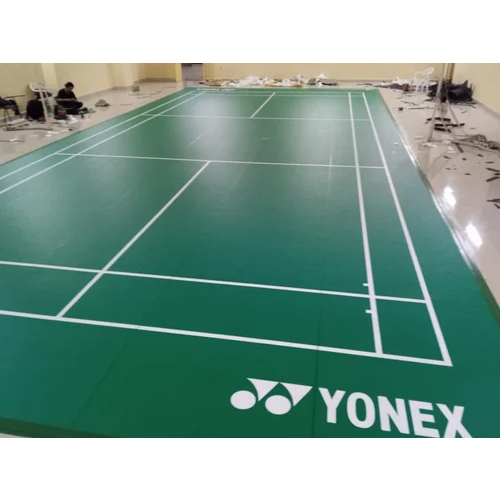 Badminton Court Pvc Flooring - Application: Seamless