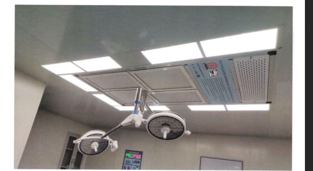 Ceiling Suspended Ahu Cum Laf - Color: Grey