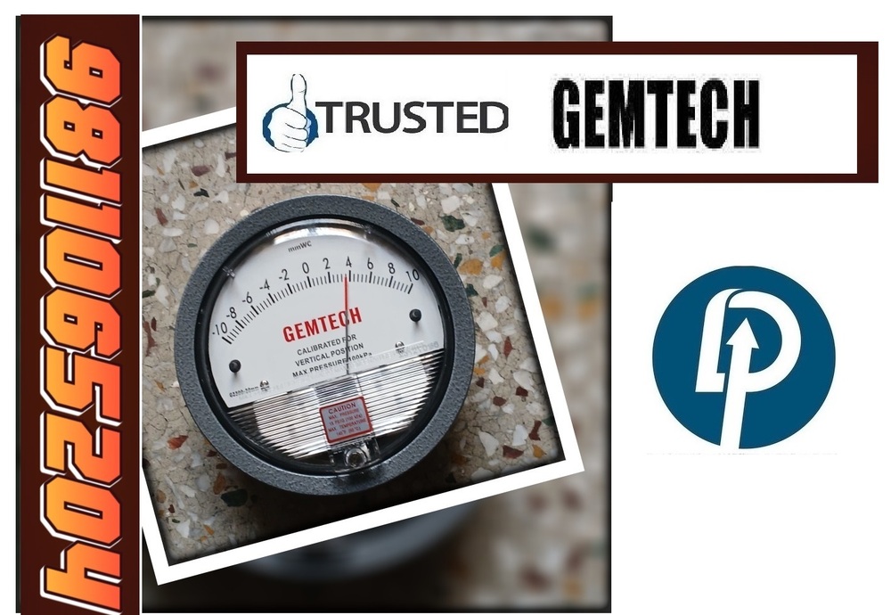 Popular Cities GEMTECH Differential Pressure Gauge Wholesalers for Kochi