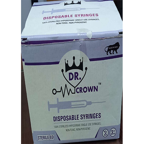 Sterlized Disposable Syringes - Grade: Medical