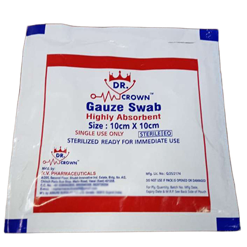 10X10 Cm Gauze Swab - Color: Different Available