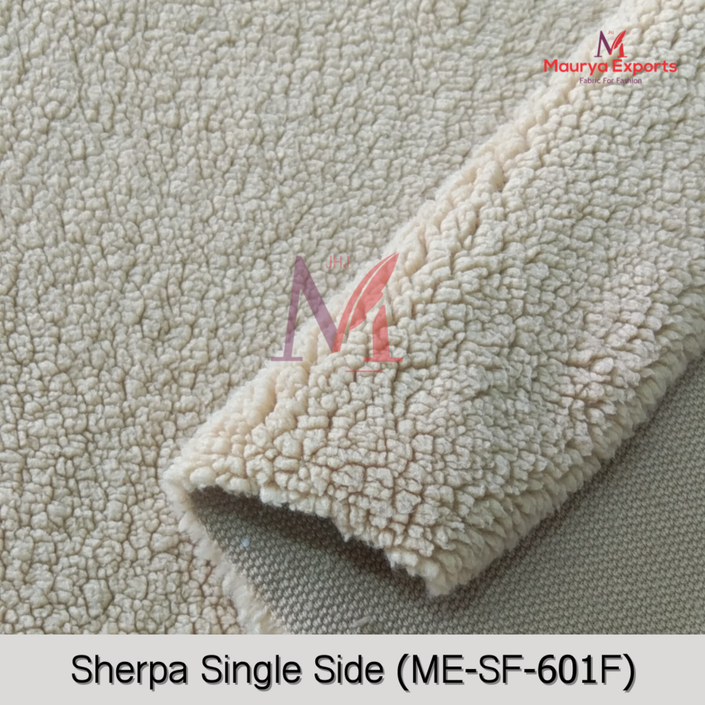 Sherpa fur fabric