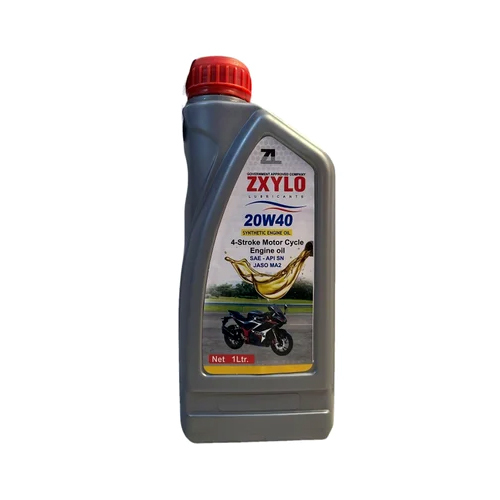 Zxylo 20W40 Synthetic 4 Stroke Motor Cycle Engine Oil - Pack Type: Bottle