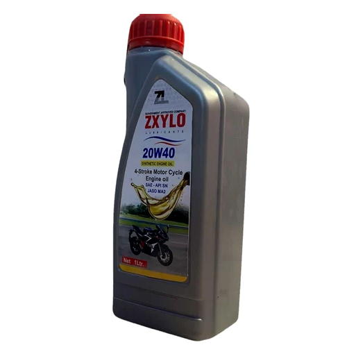 Zxylo 20w40 Synthetic 4 Stroke Motor Cycle Engine Oil - Pack Type: Bottle