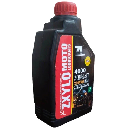 5 L ZXYLO 20W40 4T Synthetic Bike Engine Oil