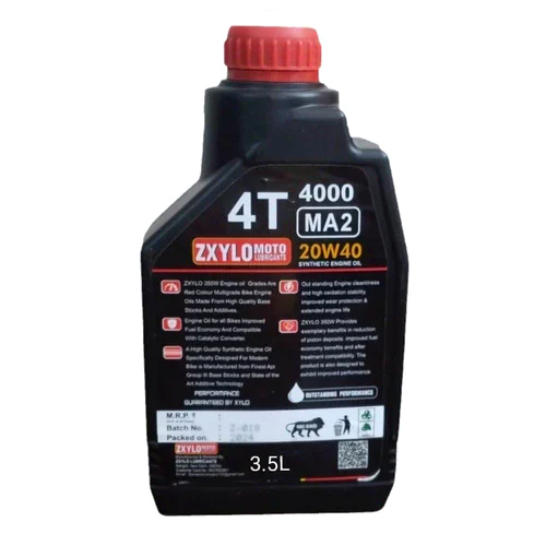3.5 L ZXYLO 20W40 4T Synthetic Bike Engine Oil