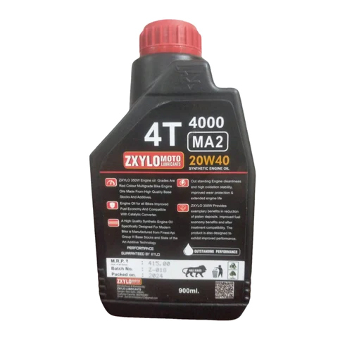 900 ML ZXYLO 20W40 4T Synthetic Bike Engine Oil