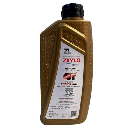2.5 L Zxylo 20W-40 Api-Sl Synthetic Bike Engine Oil - Pack Type: Bottle