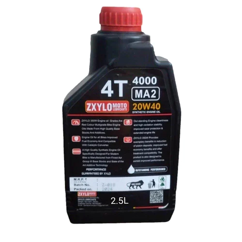 2.5 L ZXYLO 20W40 4T Synthetic Bike Engine Oil