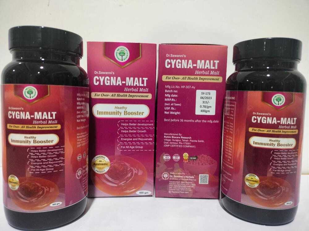 CYGNA-MALT  herbal  malt