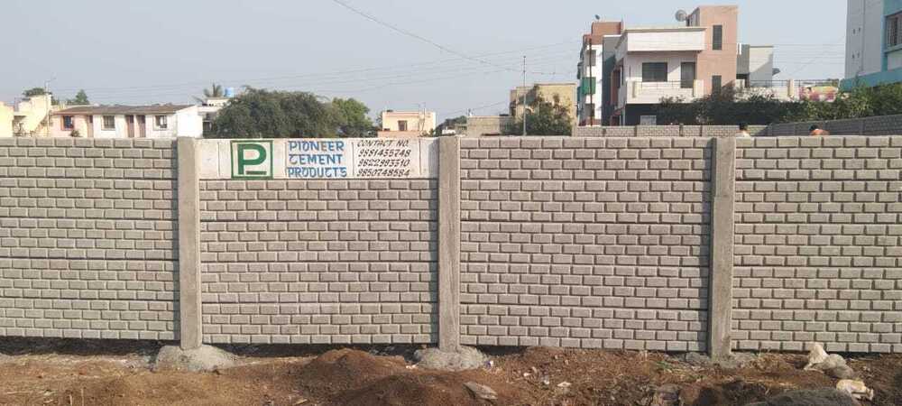 Rcc Folding Compound Wall - High-quality Rcc/concrete, Various Sizes Available , Polished Surface For Aesthetic Appeal And Easy Transportation