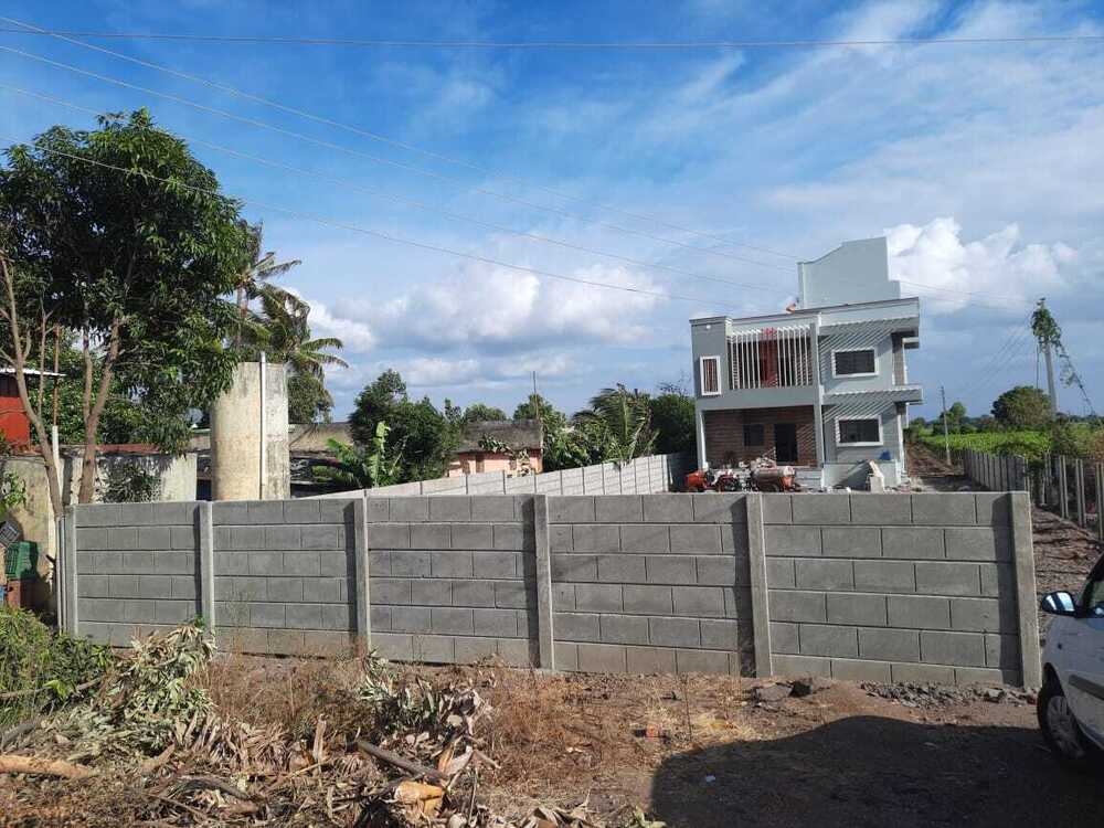 Rcc Folding Compound Wall - High-quality Rcc/concrete, Various Sizes Available , Polished Surface For Aesthetic Appeal And Easy Transportation