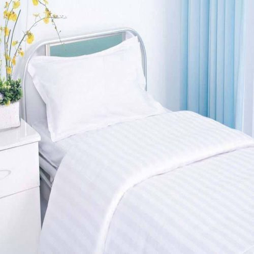 White Cotton Hospital Bedsheet - Color: Different Available