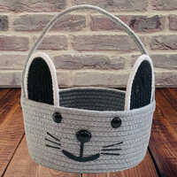 Cat Jute Basket - Color: Various Available