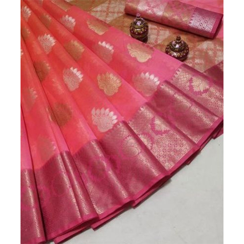 Chanderi Silk Saree - Color: Different Available