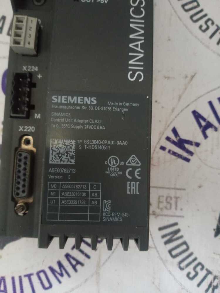 SIEMENS 6SL3040-0PA01-0AA0