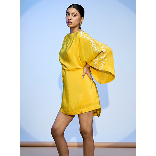 Lehr Kaftan Mini Dress