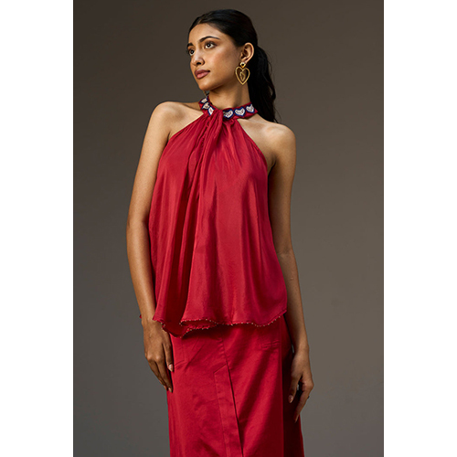 Lehr Stylish Halter Top - Color: Different Available