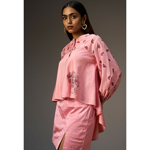 Lehr Pink High Low Top