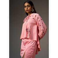 Lehr Pink High Low Top