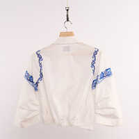 Lehr White Overlapped Top