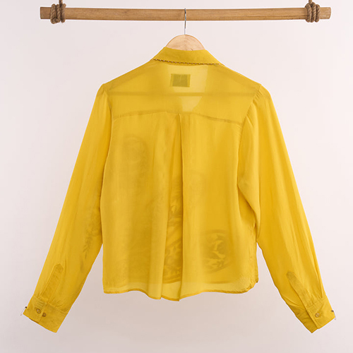 Lehr Yellow Regular Shirt